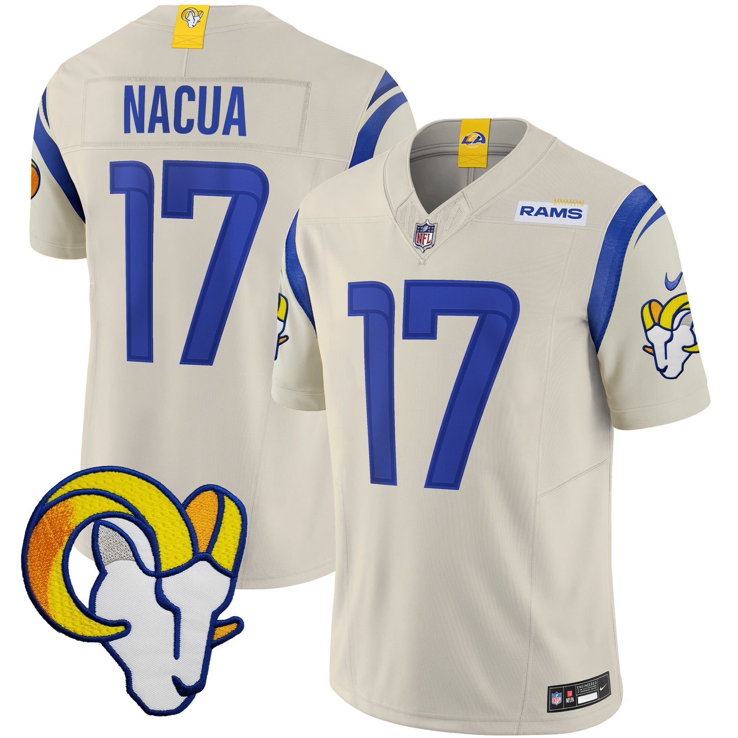 Rams Vapor Limited Jersey V2 - All Stitched