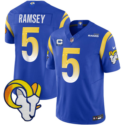 Rams Vapor Limited Jersey V2 - All Stitched