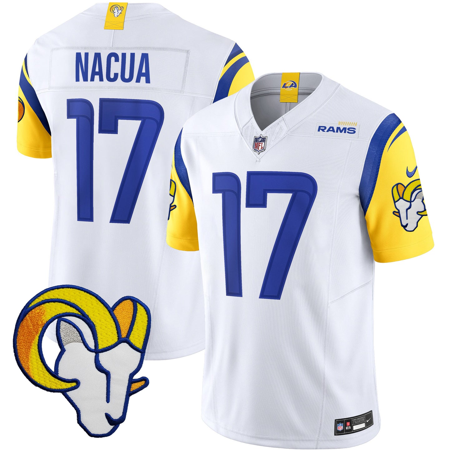 Rams Vapor Limited Jersey V2 - All Stitched