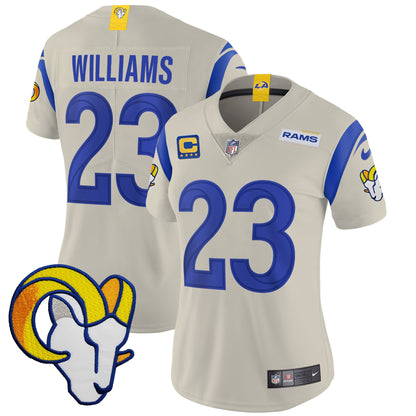 Women's Rams Vapor Limited Jersey V2 - All Stitched