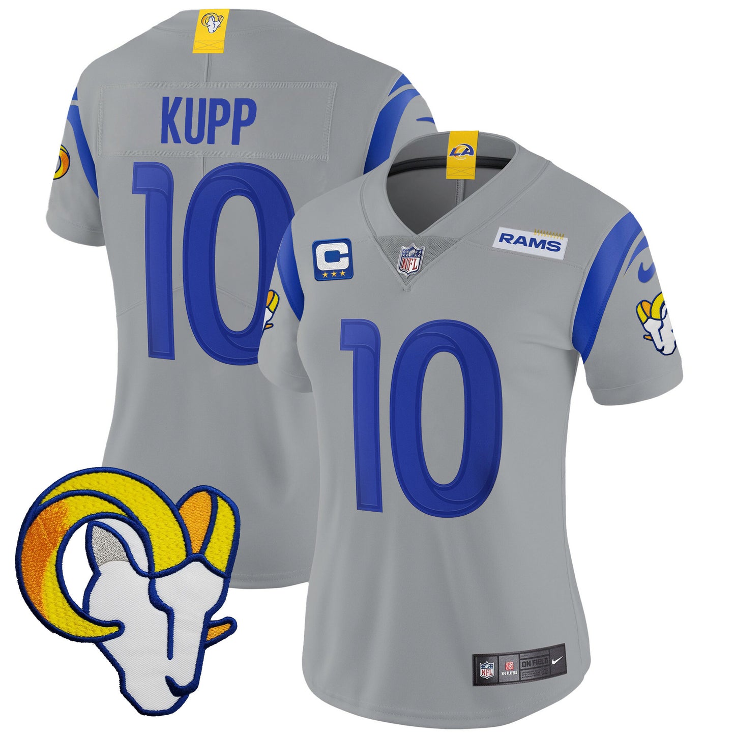 Women's Rams Vapor Limited Jersey V2 - All Stitched