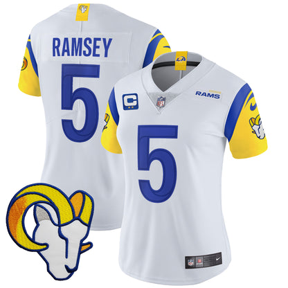 Women's Rams Vapor Limited Jersey V2 - All Stitched