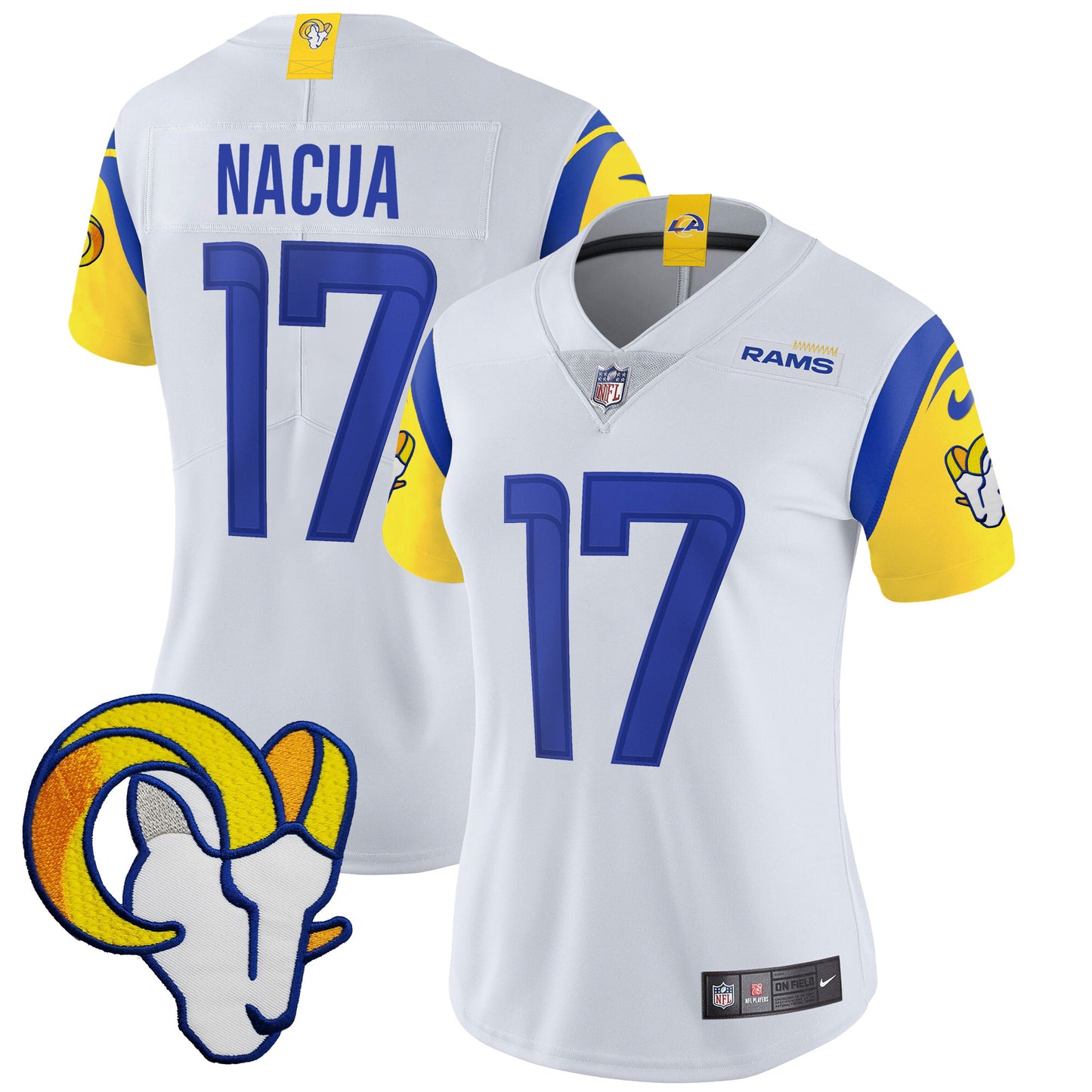 Women's Rams Vapor Limited Jersey V2 - All Stitched