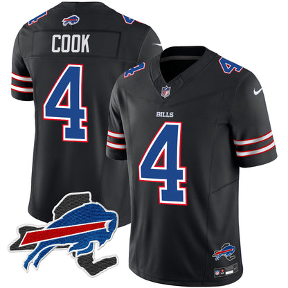 Bills New York Patch Vapor Limited Jersey - All Stitched