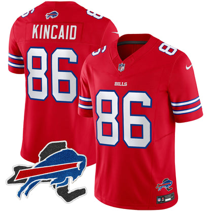 Bills New York Patch Vapor Limited Jersey - All Stitched