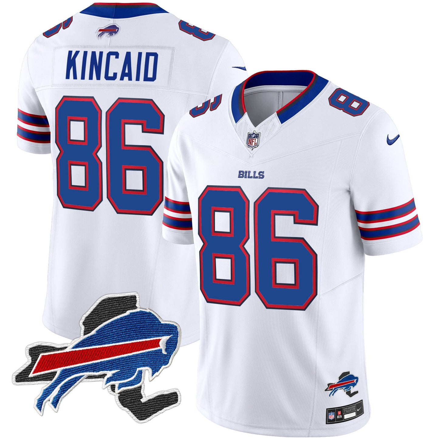 Bills New York Patch Vapor Limited Jersey - All Stitched