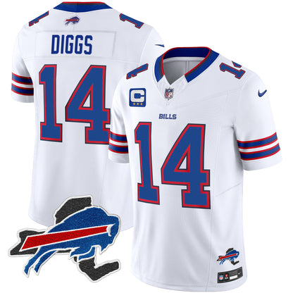 Bills New York Patch Vapor Limited Jersey - All Stitched