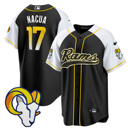 Rams Baseball Jersey - All Stitched