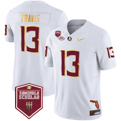 Florida State Seminoles Gold Trim Vapor Jersey - All Stitched