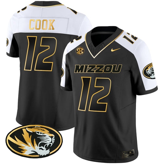 Missouri Tigers Gold Vapor Jersey - All Stitched