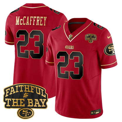 49ers Faithful To The Bay Patch Vapor Limited Jersey V8 - All Stitched