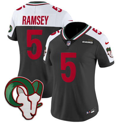 Women's Rams Mexico Vapor Limited Jersey - All Stitched