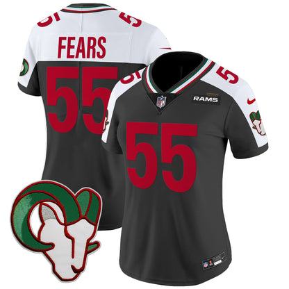 Women's Rams Mexico Vapor Limited Jersey - All Stitched