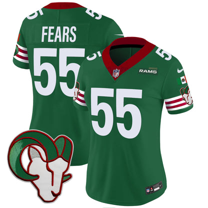 Women's Rams Mexico Vapor Limited Jersey - All Stitched