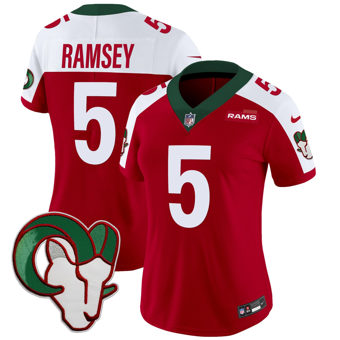 Women's Rams Mexico Vapor Limited Jersey - All Stitched