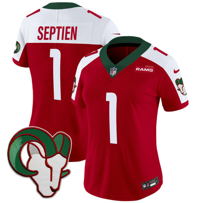 Women's Rams Mexico Vapor Limited Jersey - All Stitched