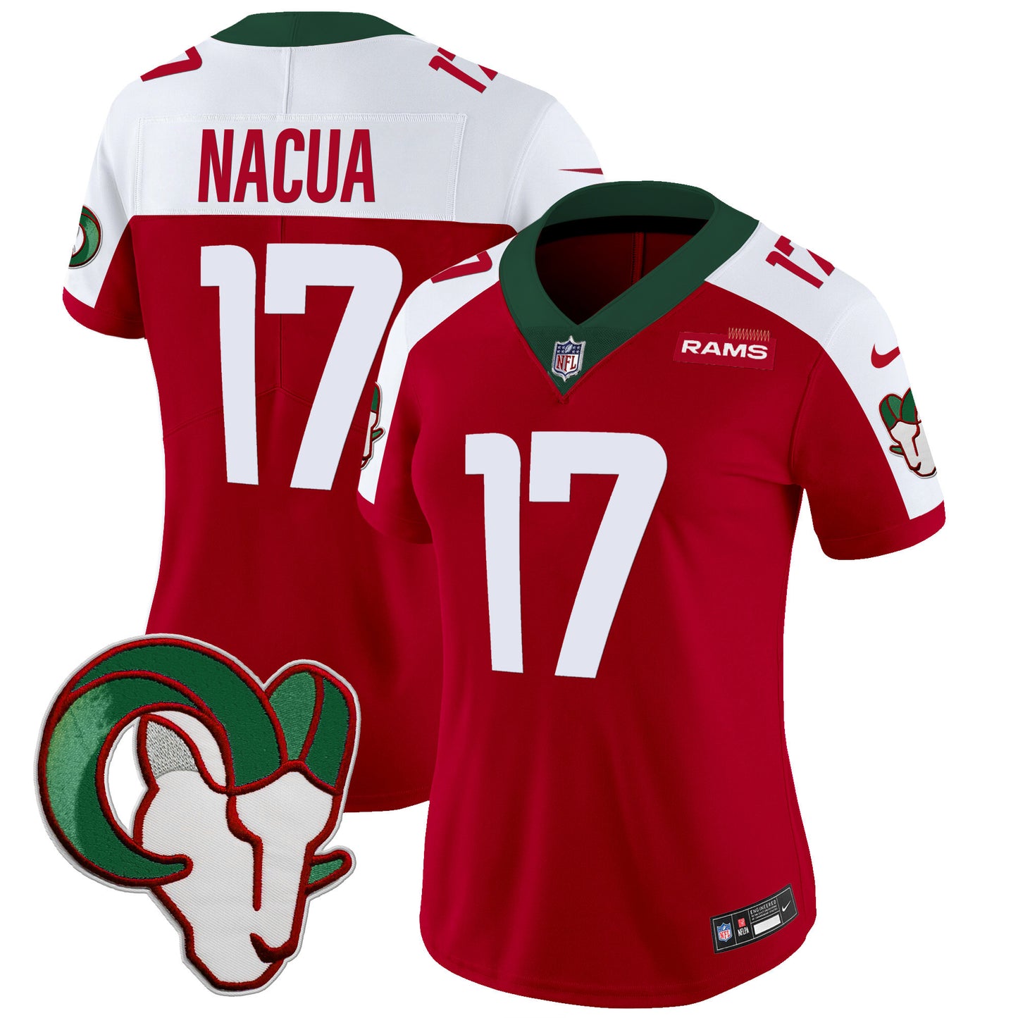 Women's Rams Mexico Vapor Limited Jersey - All Stitched