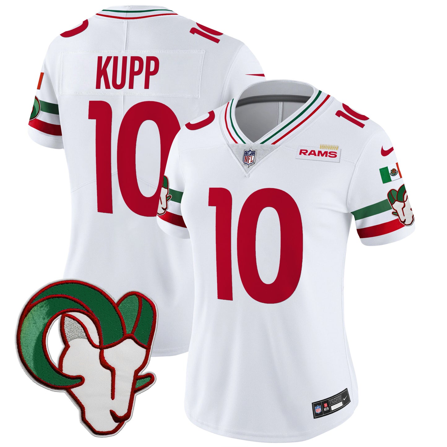 Women's Rams Mexico Vapor Limited Jersey - All Stitched