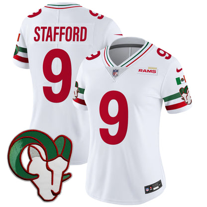 Women's Rams Mexico Vapor Limited Jersey - All Stitched