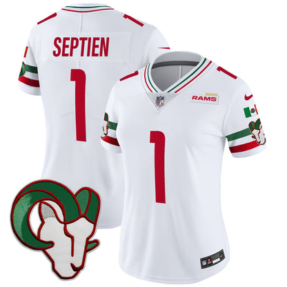 Women's Rams Mexico Vapor Limited Jersey - All Stitched