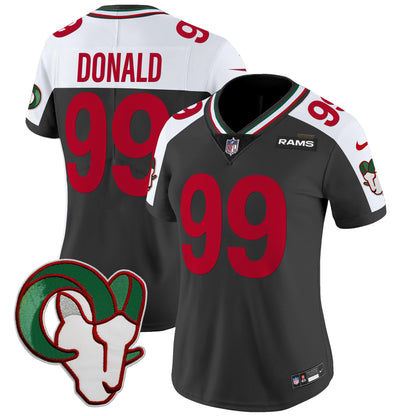 Women's Rams Mexico Vapor Limited Jersey - All Stitched