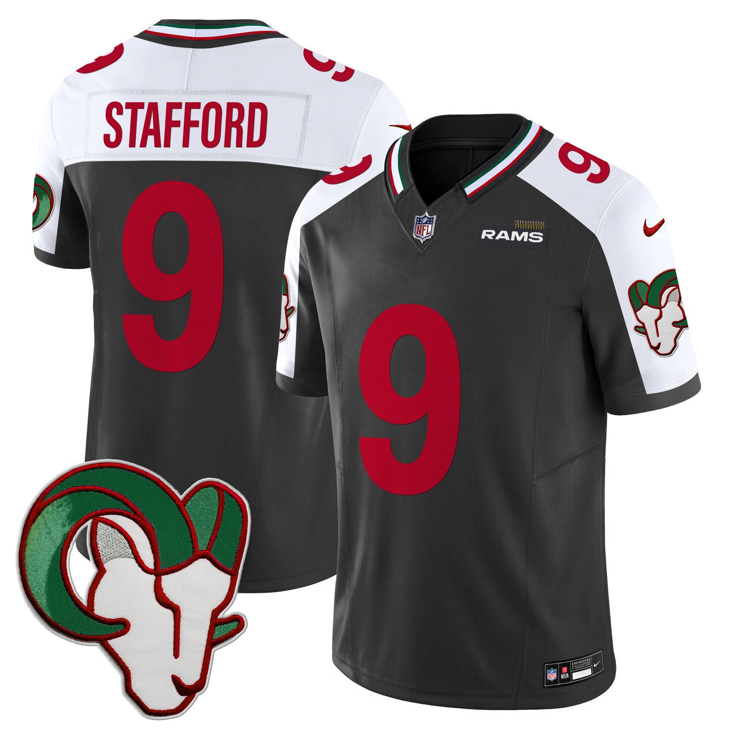 Rams Mexico Vapor Limited Jersey - All Stitched