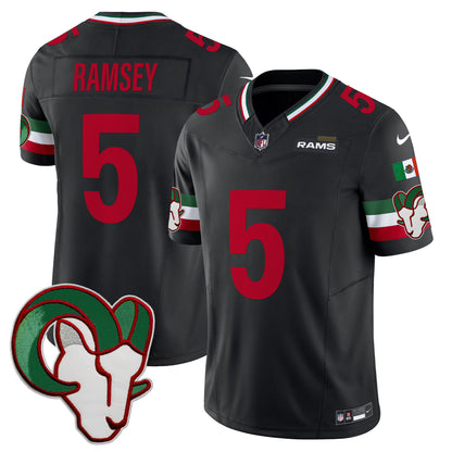 Rams Mexico Vapor Limited Jersey - All Stitched