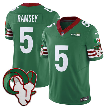 Rams Mexico Vapor Limited Jersey - All Stitched