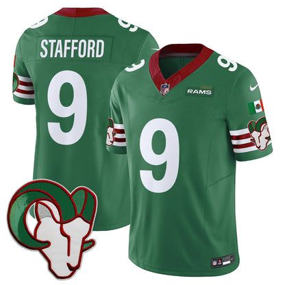 Rams Mexico Vapor Limited Jersey - All Stitched