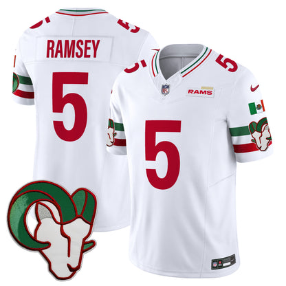 Rams Mexico Vapor Limited Jersey - All Stitched