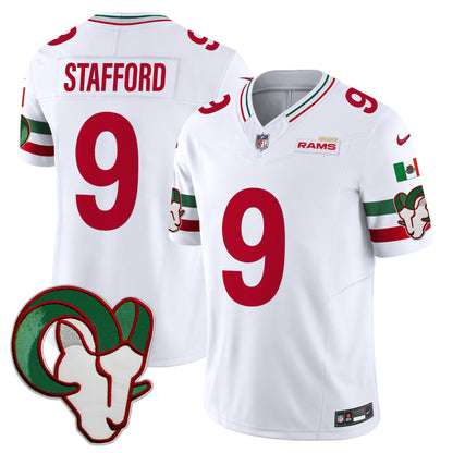 Rams Mexico Vapor Limited Jersey - All Stitched