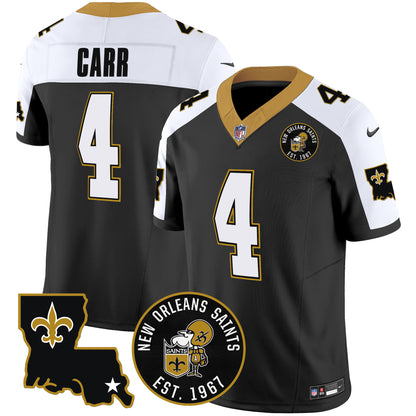 Saints EST. 1967 Patch Vapor Jersey - All Stitched