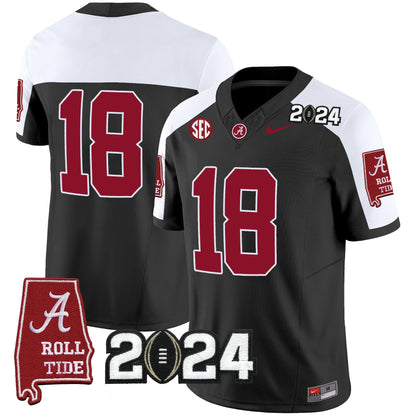 Alabama Crimson Tide 2024 Vapor Limited Jersey - All Stitched