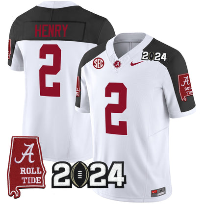 Alabama Crimson Tide 2024 Vapor Limited Jersey - All Stitched