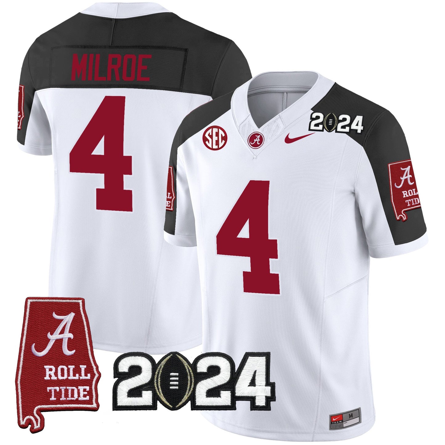 Alabama Crimson Tide 2024 Vapor Limited Jersey - All Stitched