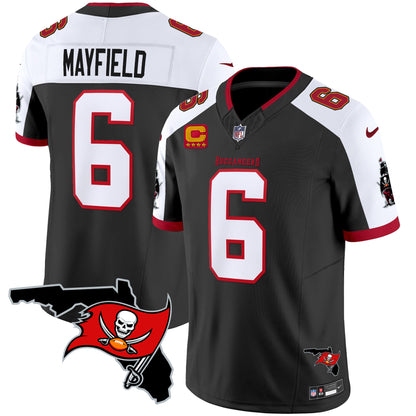 Buccaneers Florida Patch Vapor Limited Jersey - All Stitched