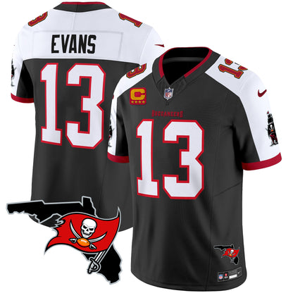 Buccaneers Florida Patch Vapor Limited Jersey - All Stitched