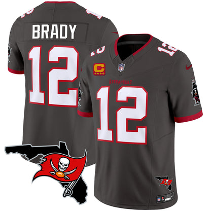 Buccaneers Florida Patch Vapor Limited Jersey - All Stitched