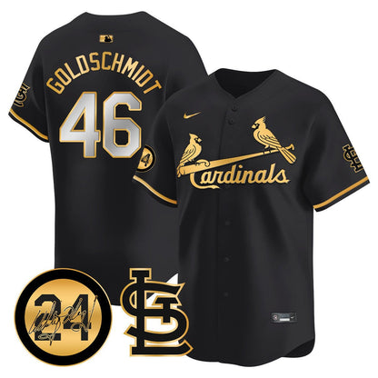 St. Louis Cardinals Memorial Vapor Premier Limited Jersey - All Stitched