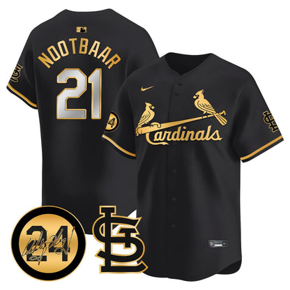 St. Louis Cardinals Memorial Vapor Premier Limited Jersey - All Stitched