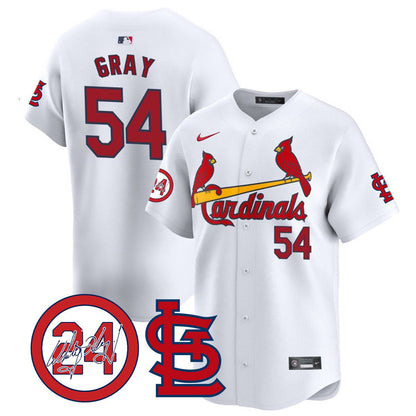 St. Louis Cardinals Memorial Vapor Premier Limited Jersey - All Stitched