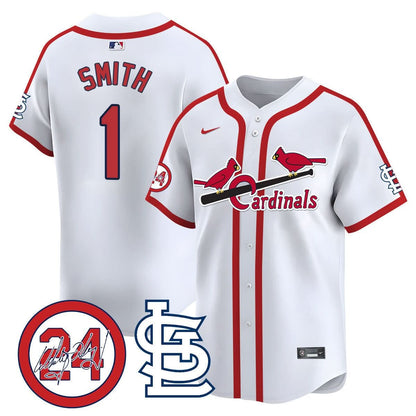 St. Louis Cardinals Memorial Vapor Premier Limited Jersey - All Stitched