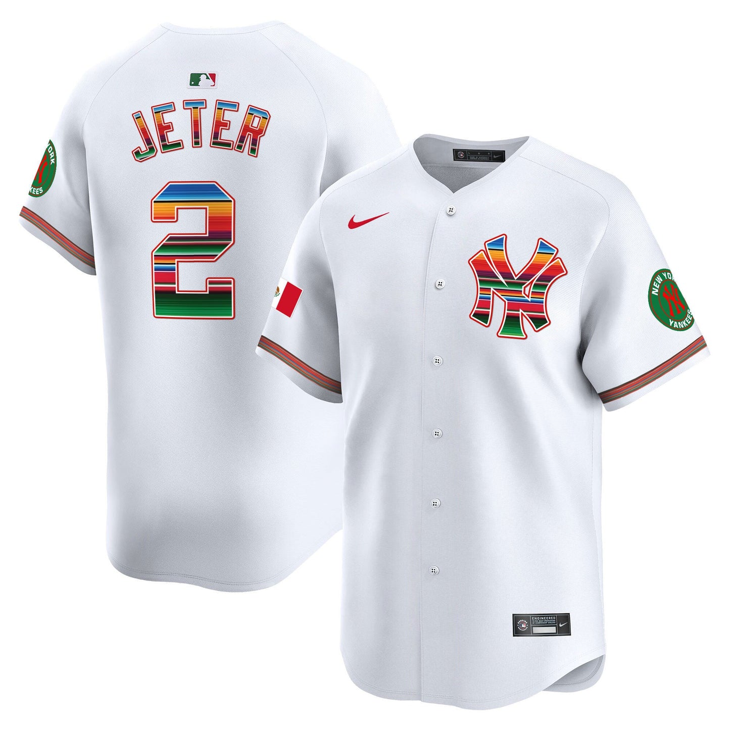 Yankees Mexico Vapor Premier Limited Jersey - All Stitched