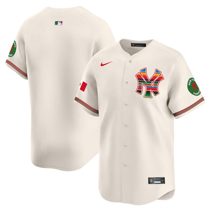 Yankees Mexico Vapor Premier Limited Jersey - All Stitched