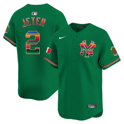 Yankees Mexico Vapor Premier Limited Jersey - All Stitched