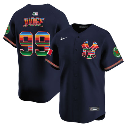 Yankees Mexico Vapor Premier Limited Jersey - All Stitched