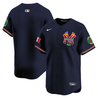 Yankees Mexico Vapor Premier Limited Jersey - All Stitched