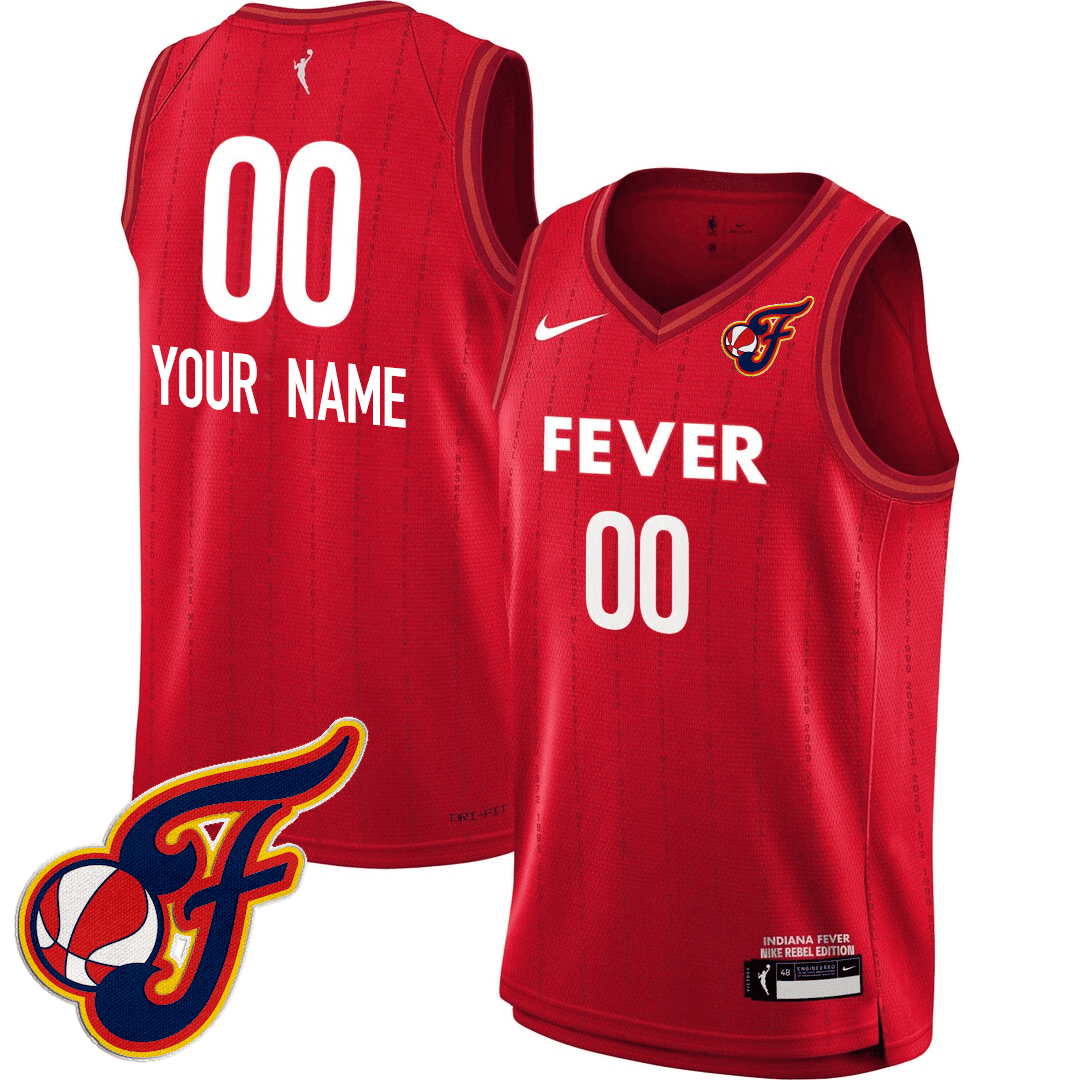 Custom Indiana Fever 24/25 Jersey - Logo Patch