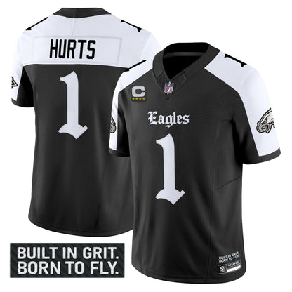 Men's Philadelphia Eagles 'Gothic Philly Edition' Vapor Limited Jersey V2 - All Stitched