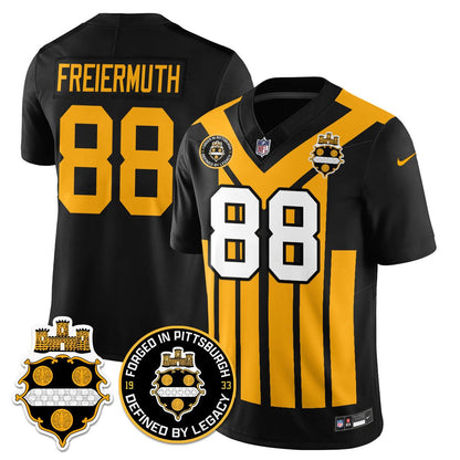Men's Pittsburgh Steelers Alternate 1933 Throwback Limited Jersey - All Stitched